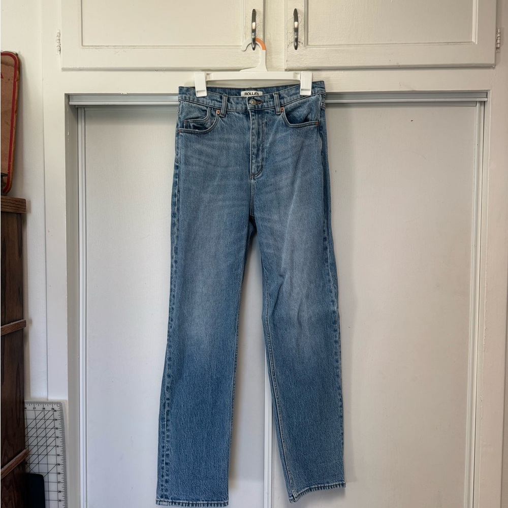 ROLLA'S Light Blue Jeans - LouLou Straight Leg